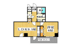 1LDK Mansion in Chikko - Osaka-shi Minato-ku