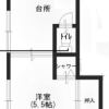 1DK Apartment to Rent in Kita-ku Interior