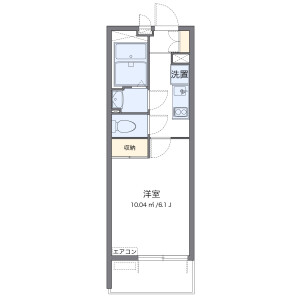 1K Mansion in Hayano - Mobara-shi Floorplan