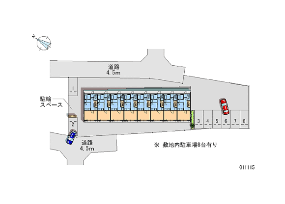 2DK 아파트 to Rent in Hachioji-shi Floorplan
