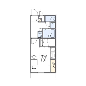 1K Mansion in Serikawacho - Hikone-shi Floorplan