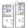 1K Apartment to Rent in Kumamoto-shi Floorplan