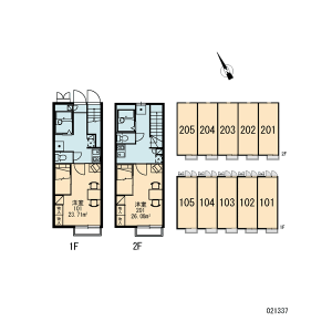 1K Apartment in Komone - Itabashi-ku Floorplan