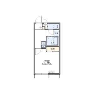 1K Mansion in Takano shimizucho - Kyoto-shi Sakyo-ku Floorplan
