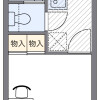 1K Apartment to Rent in Konosu-shi Floorplan