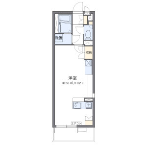 1R Apartment in Minamikase - Kawasaki-shi Saiwai-ku Floorplan