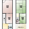 4K House to Rent in Matsubara-shi Floorplan
