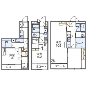 1K Apartment in Aita - Hiroshima-shi Asaminami-ku Floorplan