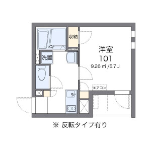 1K Mansion in Oyama kanaicho - Itabashi-ku Floorplan