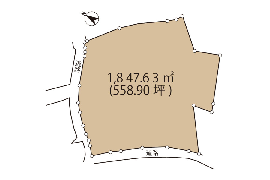  Land only to Buy in Ashigarashimo-gun Manazuru-machi Layout Drawing