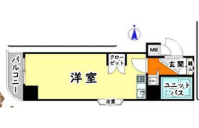 1K {building type} in Higashiayase - Adachi-ku