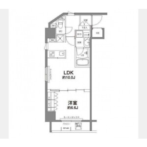 1LDK Mansion in Shinjuku - Shinjuku-ku Floorplan