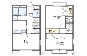 藤泽市用田-2DK公寓