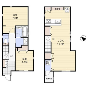 2LDK House in Higashishinagawa - Shinagawa-ku Floorplan