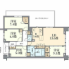 4LDK Apartment to Buy in Setagaya-ku Floorplan