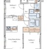 2LDK Apartment to Rent in Kita-ku Floorplan
