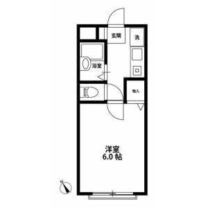 1K Apartment in Kichijoji higashicho - Musashino-shi Floorplan