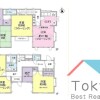 5SLDK House to Rent in Shinjuku-ku Floorplan