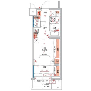 1LDK Mansion in Igusa - Suginami-ku Floorplan