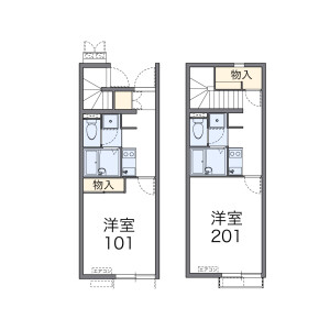 1K Apartment in Narimasu - Itabashi-ku Floorplan