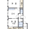 2DK Apartment to Rent in Sapporo-shi Kita-ku Floorplan