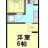 1R Apartment to Rent in Kobe-shi Higashinada-ku Floorplan