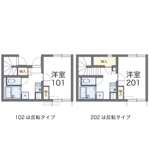 1K Apartment in Takinogawa - Kita-ku Floorplan