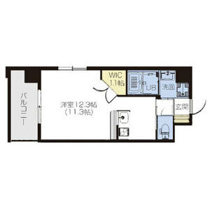 1R Mansion in Tomoi - Higashiosaka-shi Floorplan