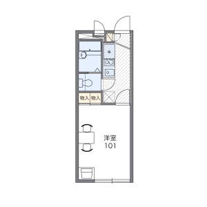 1K Apartment in Nakazawa - Yokohama-shi Asahi-ku Floorplan