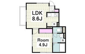1LDK Apartment in Higashikubocho - Yokohama-shi Nishi-ku