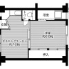 1DK Apartment to Rent in Kosai-shi Floorplan