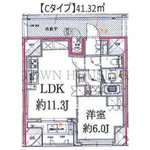 1LDK Mansion in Nihombashiningyocho - Chuo-ku Floorplan