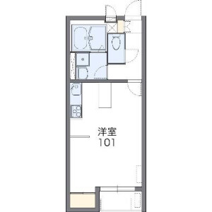 1K Apartment in Noji - Kusatsu-shi Floorplan