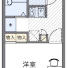 1K Apartment to Rent in Okegawa-shi Floorplan