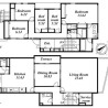 5LDK Apartment to Rent in Minato-ku Floorplan