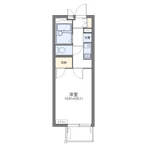 1K Mansion in Daizawa - Setagaya-ku Floorplan
