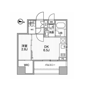 1DK Mansion in Toyo - Koto-ku Floorplan