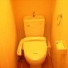 川越市出租中的1K公寓大廈 廁所
