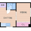 1DK Apartment to Rent in Osaka-shi Sumiyoshi-ku Floorplan