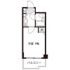1K Apartment to Rent in Chofu-shi Floorplan