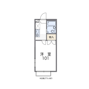 1K Apartment in Matsubara - Setagaya-ku Floorplan
