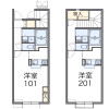 1K Apartment to Rent in Sendai-shi Taihaku-ku Floorplan