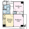 2DK Apartment to Buy in Itabashi-ku Floorplan