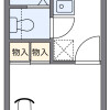1K Apartment to Rent in Hikone-shi Floorplan