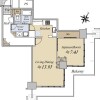 1LDK Apartment to Buy in Chuo-ku Floorplan