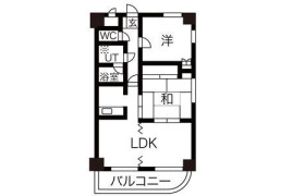 2LDK Mansion in Kaimei - Ichinomiya-shi
