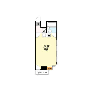 1R Mansion in Kamata - Ota-ku Floorplan