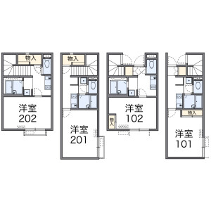 1K Apartment in Tokiwadai - Itabashi-ku Floorplan