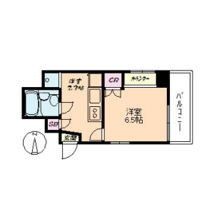 1K Mansion in Maebara higashi - Funabashi-shi Floorplan