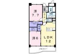 2LDK Mansion in Doshida - Nerima-ku